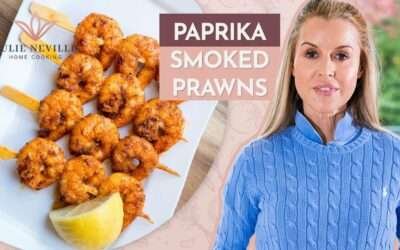 PAPRIKA SMOKED PRAWNS RECIPE by Home Cooking with Julie Neville
