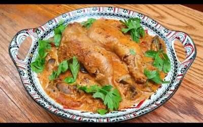 Garlic Chicken Mushroom Creamy Sauce | Smoked Paprika Chicken | Youtube