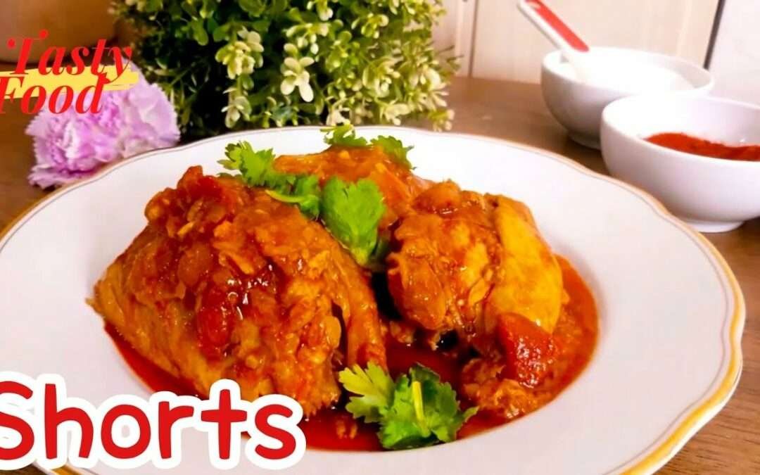 #Shorts paprikash chicken l chicken stew with paprika.-Hungarian Food l Tasty Food