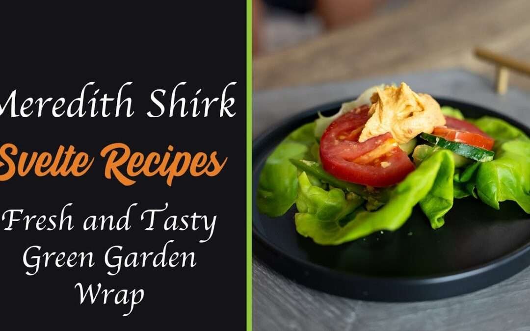 Fresh and Tasty Green Garden Wrap