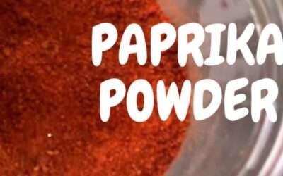 Easy Homemade Paprika Powder || Uses & Health Benefits of Paprika Powder || Oluwatunseyi