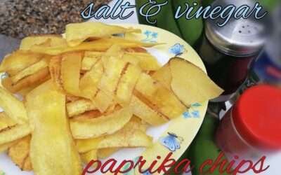Salt & Vinegar Banana Crisps | Paprika Banana Crisps | Michael's Recipes