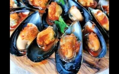 How to make Mussels with garlic and paprika