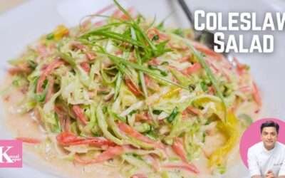 Coleslaw Salad Recipe | Healthy Cabbage Salad | How to make Salad at home? | Chef Kunal Kapur Recipe