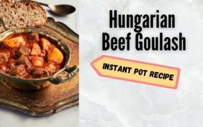 Hungarian Beef Goulash | Instant Pot Recipe | Paprika Beef Stew