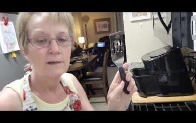 Snack. Air fried smoked paprika potatoes.