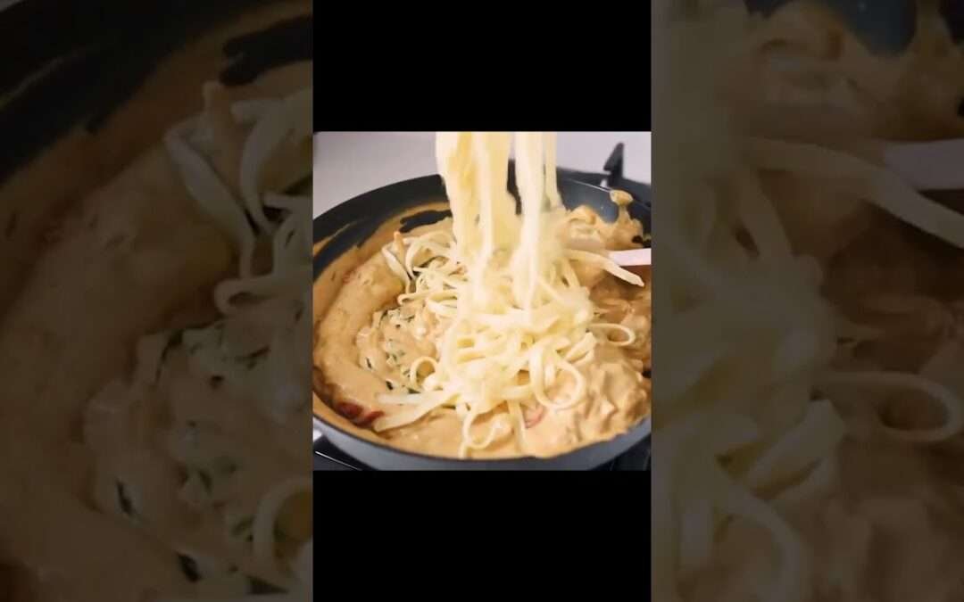 Creamy and smoked paprika pasta