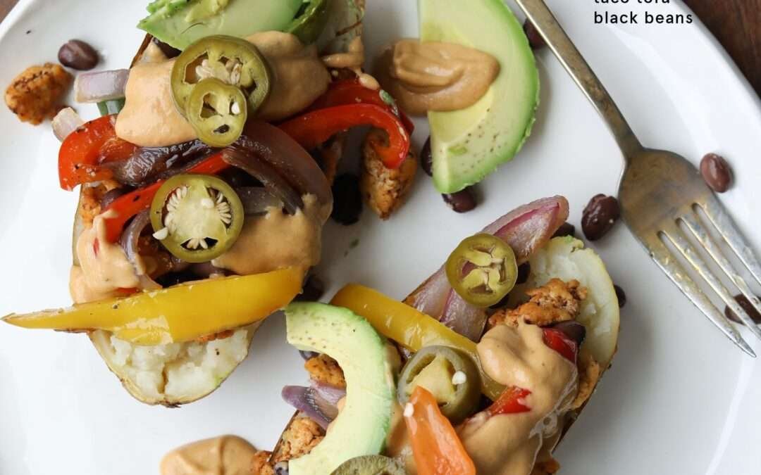 Plant Protein-Packed Loaded Baked Potato