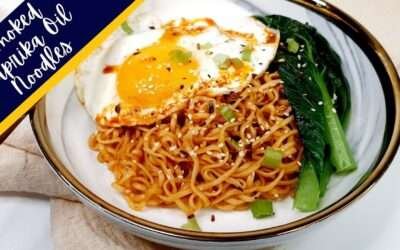 10 mins Smoked Paprika 'Oil' Noodles | Chili Oil Ramen | Chili Garlic Oil Noodles Recipe