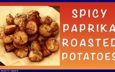 Spicy Paprika Roasted Potatoes / Baked in the Oven, Easy Recipe