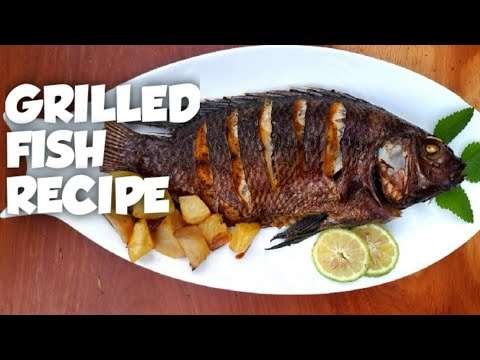 LETS GRILL SOME FISH. HOW TO GRILL FRESH TILAPIA FISH. Lunch meal prep