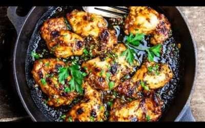 Balsamic Chicken Ready in just over 30 minutes!