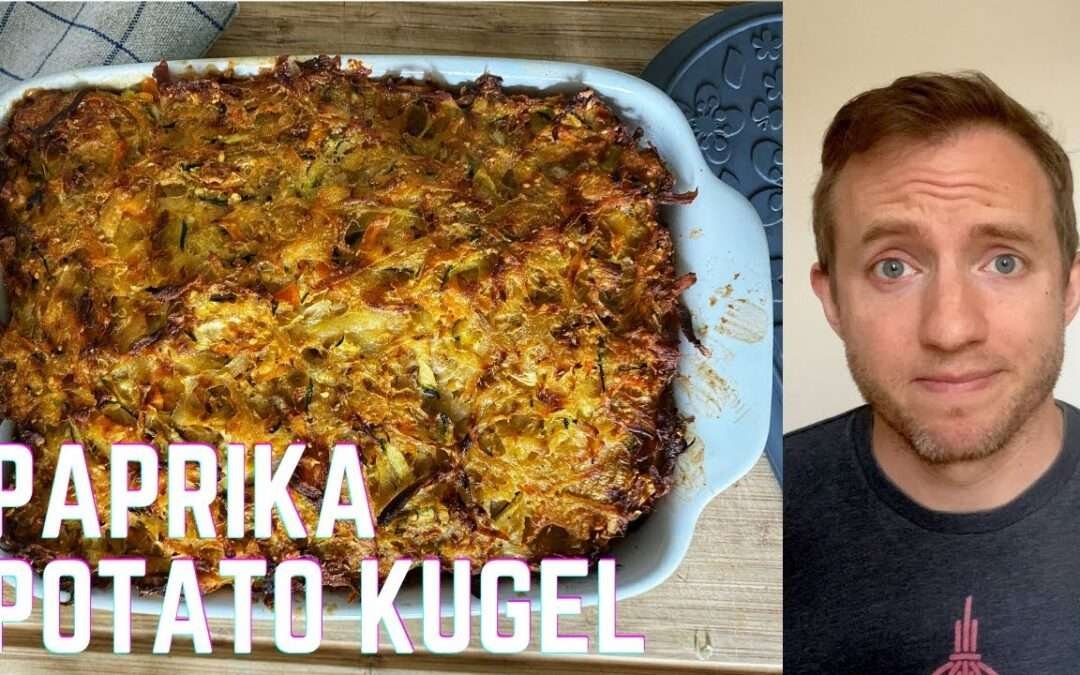 Paprika Potato Kugel with Carrots and Zucchini