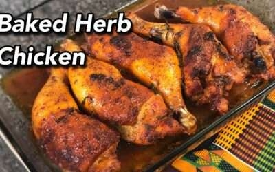 EASY Baked Chicken w/ Fresh Thyme | How to make baked chicken