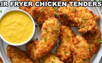 Air Fryer Chicken Tenders & Copycat Chick Fil A Sauce!