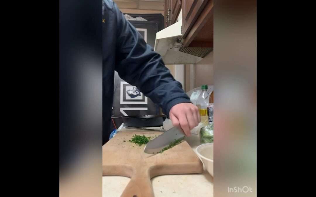 smoked paprika herb infused butter grilled cheese