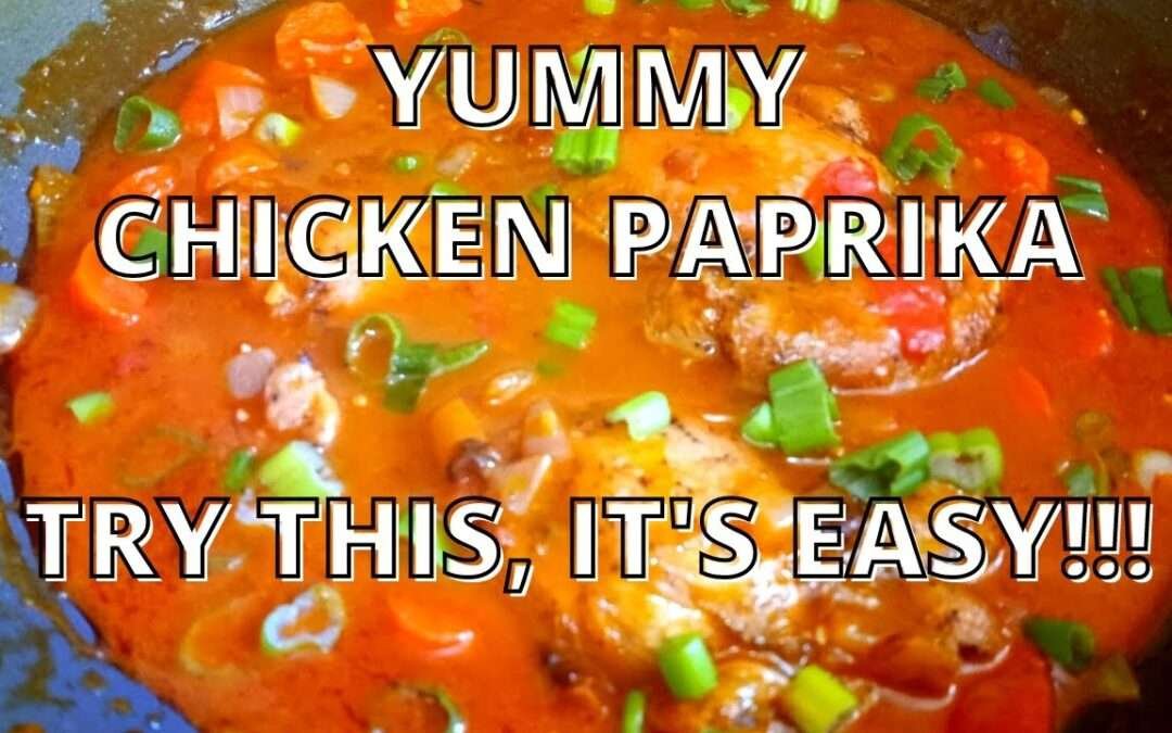 EASY CHICKEN PAPRIKA RECIPE
