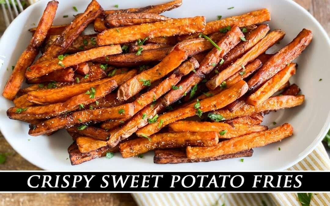 Crispy Sweet Potato Fries | The Secret to the BEST Fried Sweet Potatoes
