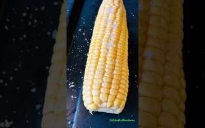 Simple Corn Salad with Cucumber, Tomato and a Smoked Paprika Dressing