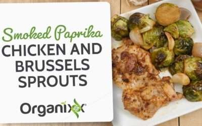 Smoked Paprika Chicken and Brussels Sprouts | Organixx Recipe