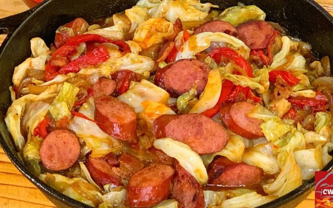 Southern Fried Cabbage Recipe | How To Make Fried Cabbage