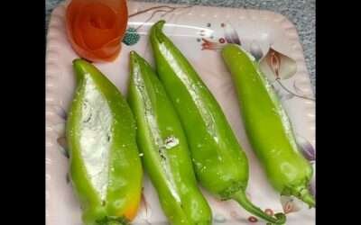 Easy  Homemade Stuffed Long Paprika