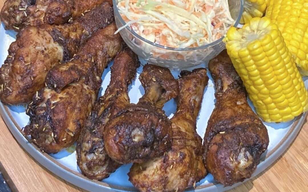 A tasty Smoked Paprika Chicken Drumsticks Recipe by Aftrad Village Kitchen