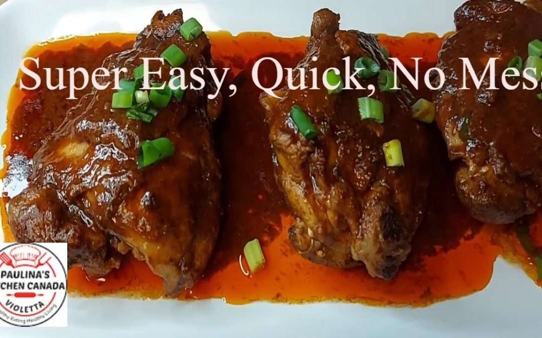 HOW TO COOK PAPRIKA CHICKEN WITH NO OVEN. ONLY TWO MAIN INGREDIENTS, QUICK, EASY, NO MESS.