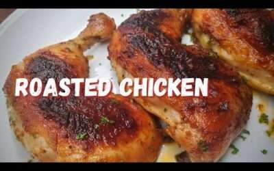 Roasted Chicken Leg Quarters | Easy Baked Chicken | Paprika Baked Chicken