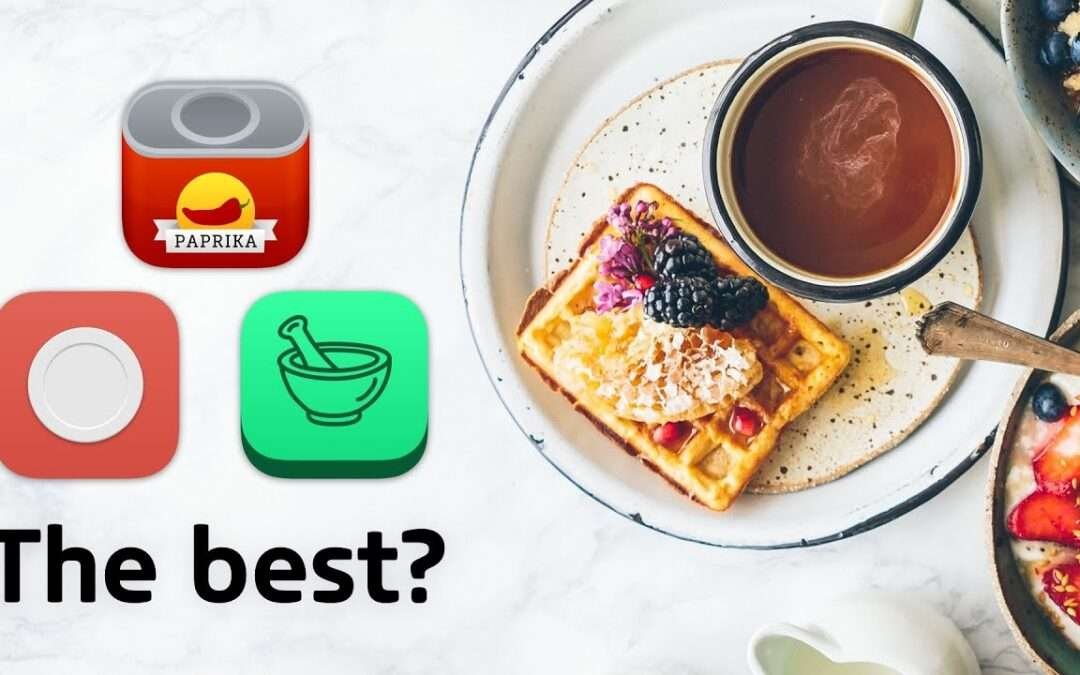 I tried to find the best recipe app for iOS (Paprika 3, Mela, and Pestle)