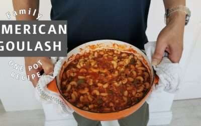 How to make American Goulash – Family one pot recipe