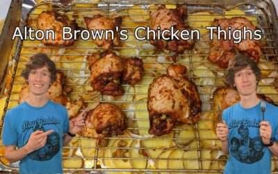 Alton Brown's Smoked Paprika Chicken Thighs