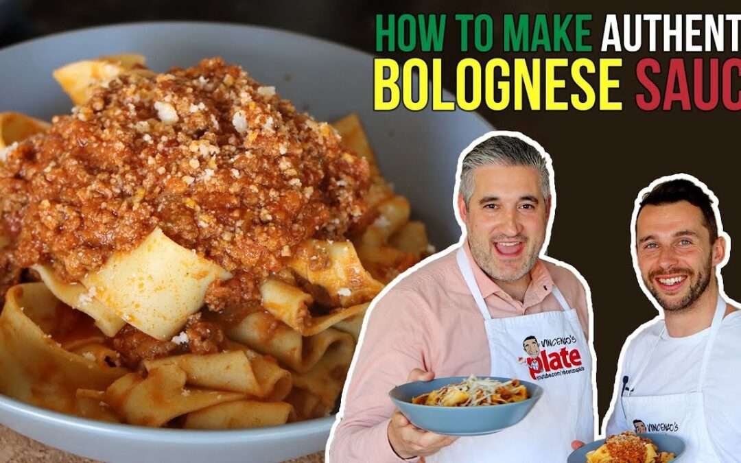 How to Make AUTHENTIC BOLOGNESE SAUCE Like a Nonna from Bologna