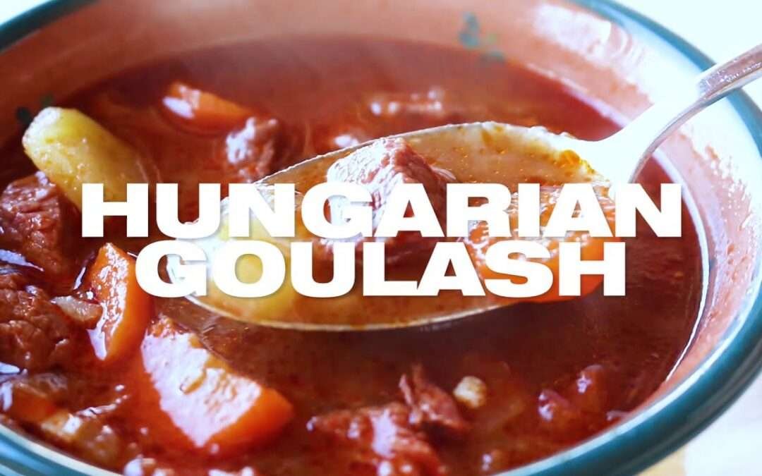 Hungarian Goulash Soup Recipe