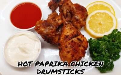 Hot Paprika Chicken Drumsticks|Simple Method|Recipe in description – By Sandy's Cookery Show