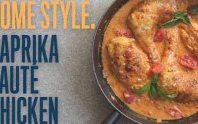 Paprika saute chicken – a simple family dish
