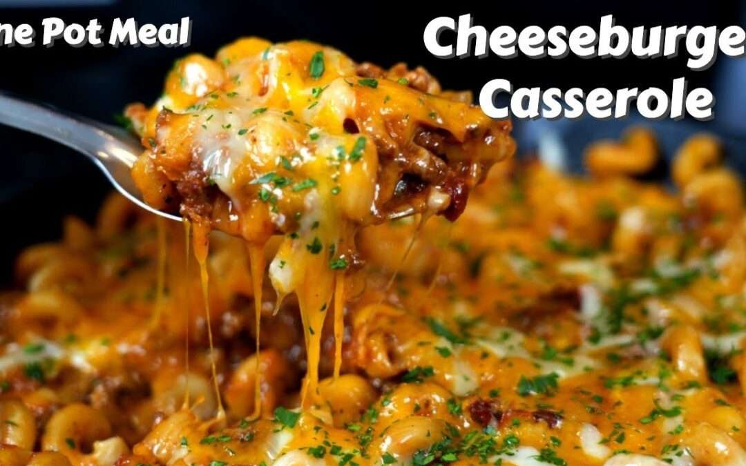 A Childhood Classic With a Twist | Cheeseburger Casserole (aka Gourmet Hamburger Helper)