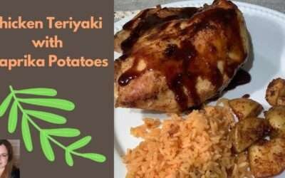 Chicken Teriyaki With Paprika Potato Recipe | 7 Ingredient Authentic CHICKEN TERIYAKI