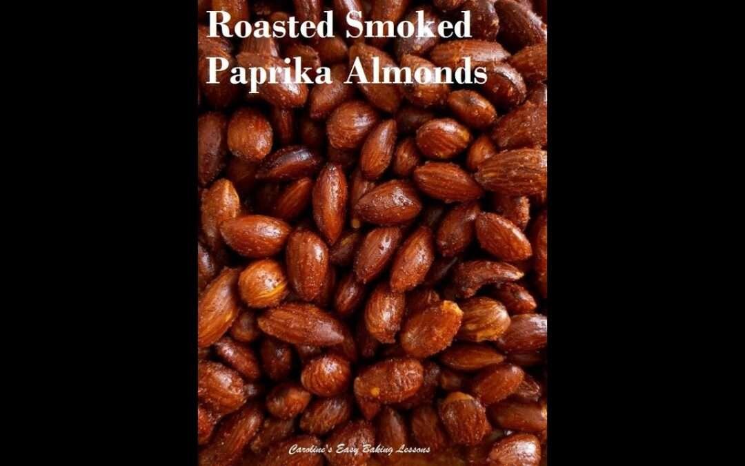 Roasted Smoked Paprika Almonds – Healthier Snack