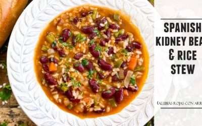 A Bowl of this Stew will WARM your Soul | Kidney Bean & Rice Stew Recipe