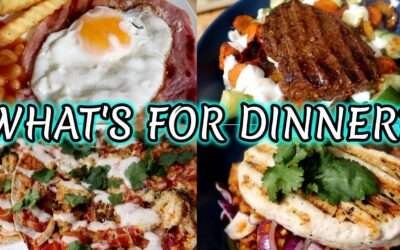 REALLY EASY DINNER IDEAS ~ MEALS OF THE WEEK