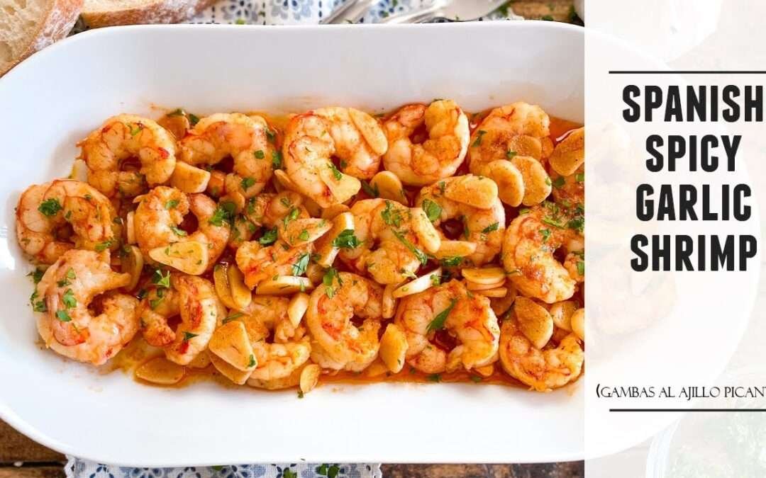 The BEST Spicy Garlic Shrimp with a DEEP Garlic Flavor | Easy Recipe