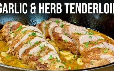 This Pork Tenderloin Recipe is SO EASY, FAST & DELICIOUS!