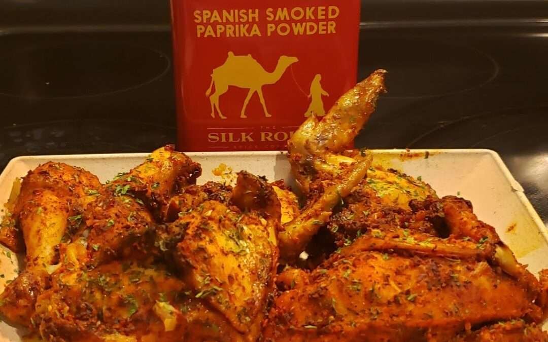 #JUICY #BAKED #CHICKEN WITH (SMOKED SPANISH PAPRIKA)