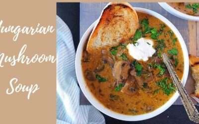 Instant pot Hungarian mushroom soup