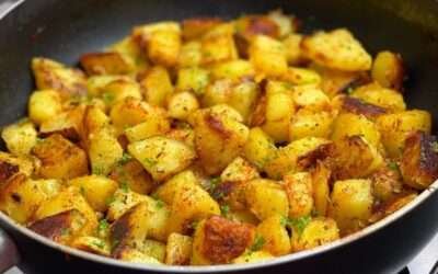 How to make Skillet Potatoes || Brunch ideas, it’s extremely delicious with very few ingredients