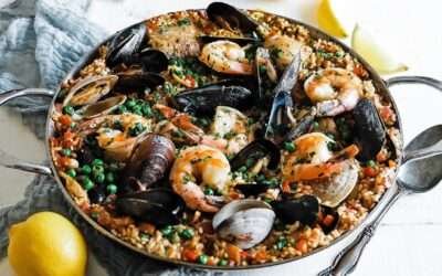 Spanish Paella Recipe with Seafood