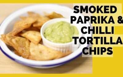 WANT A QUICK HOMEMADE SNACK? HOW TO MAKE SMOKED PAPRIKA AND CHILLI TORTILLA CHIPS
