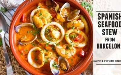 Classic Spanish Seafood Stew  | A Timeless Recipe from Barcelona Spain