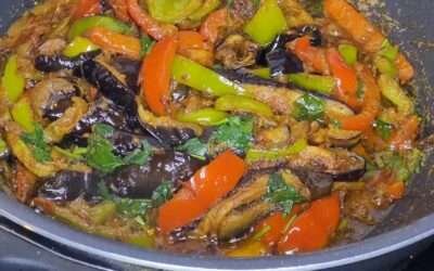 baingan masala with paprika pakistani recipe | eggplant | aubergine | @Azam Kitchen Urdu